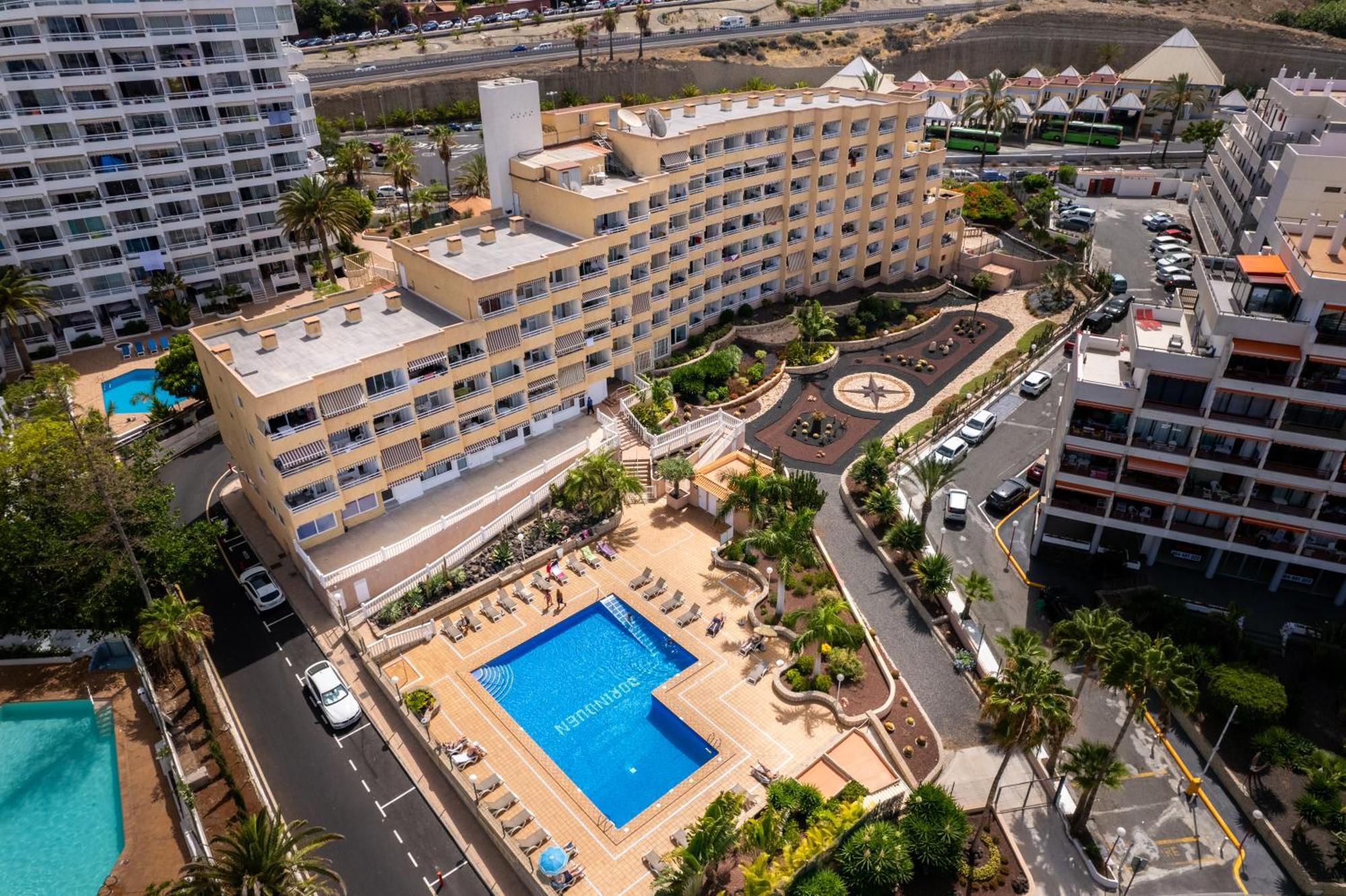 Apartamentos Borinquen Playa de las Americas  Bagian luar foto